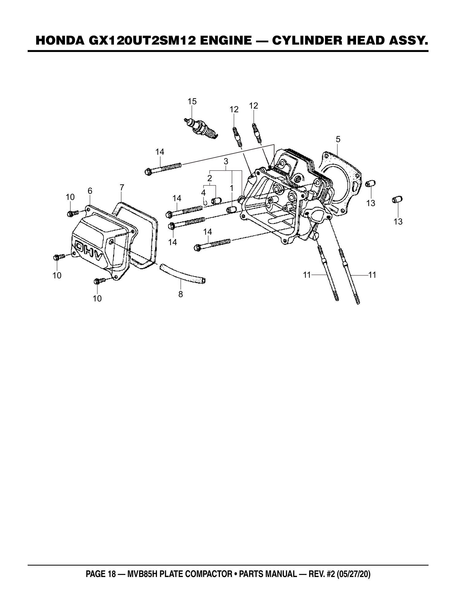 Multiquip MVB85 15