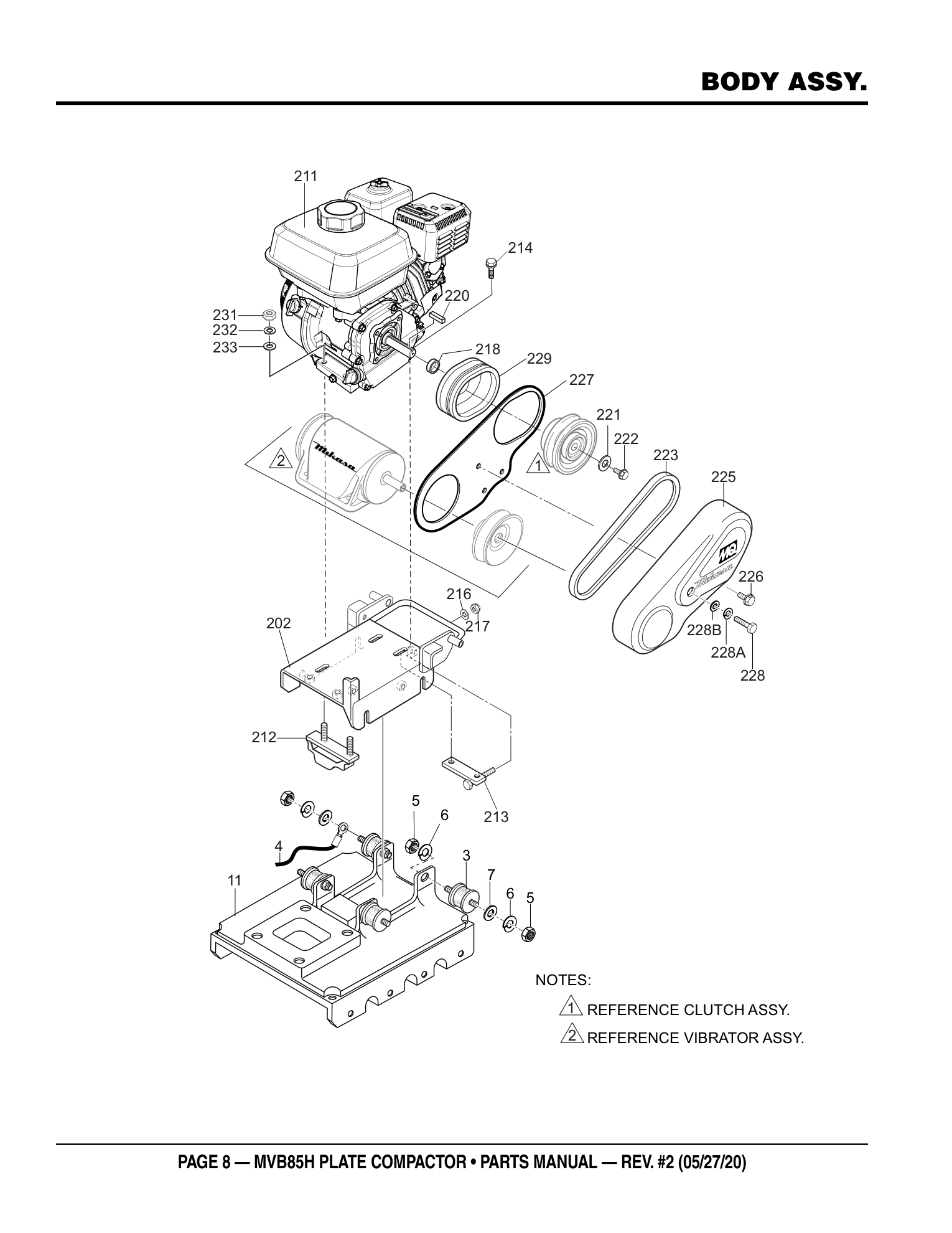 Multiquip MVB85 15