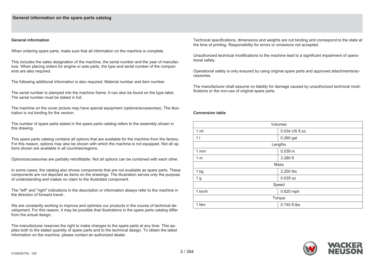 Wacker Neuson RD45-140 Roller Fuel filter (Option) SP parts diagram